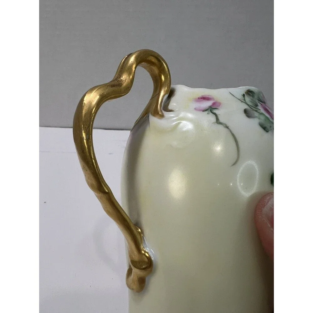 Rosenthal China Germany Classic Rose Collection 5.5” Creamer Jug Iris Gold gild